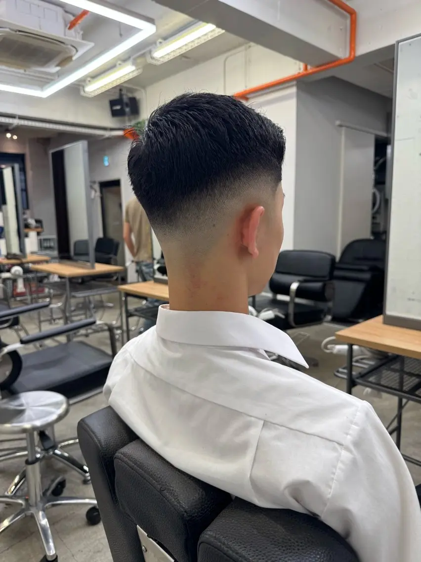 ショート メンズ フェードカット メンズショート スキンフェード スパイキーショート ショートヘア 💈メンズ特化💈 TASUKUのヘアスタイル