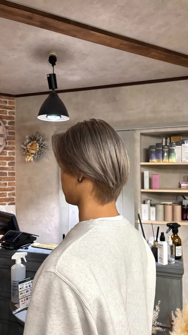 メンズ ヘアカラー unchouchou kanonのヘアスタイル