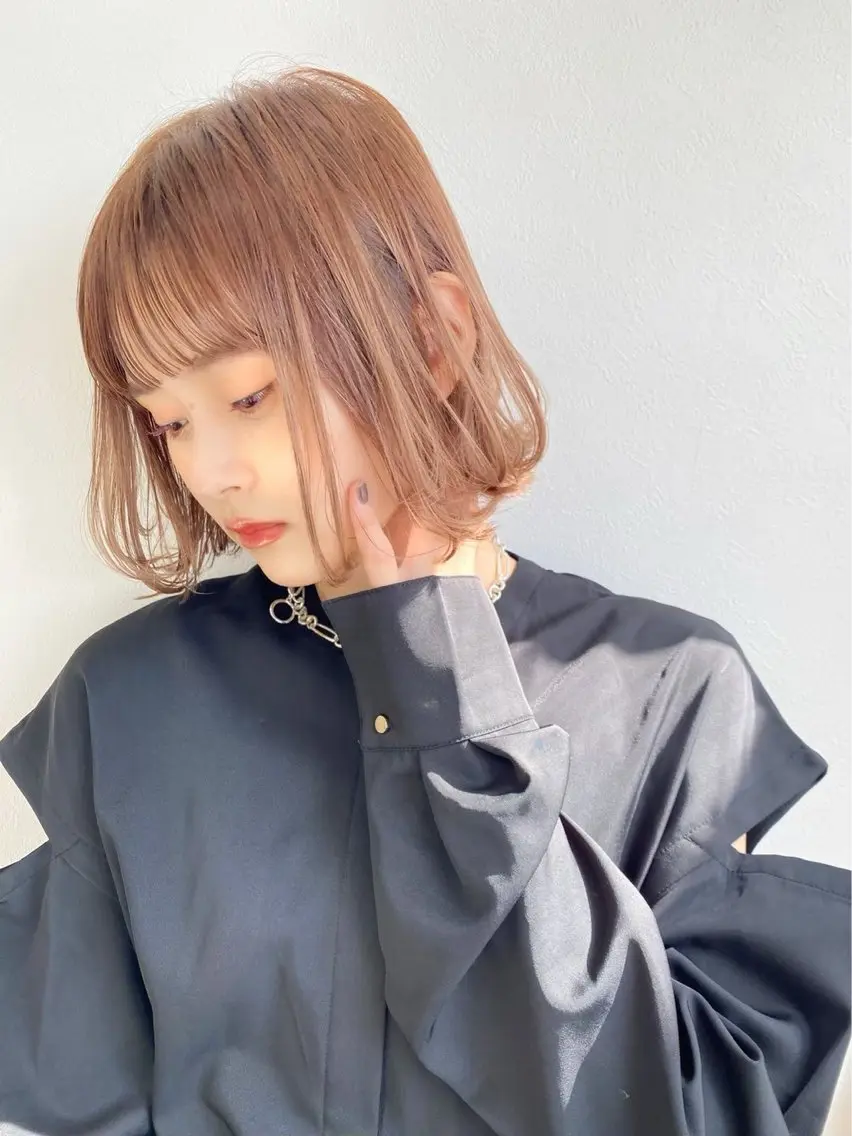 ミディアム カラー パーマ ヘアアレンジ 💐Mauve世田谷 / akariのヘアスタイル