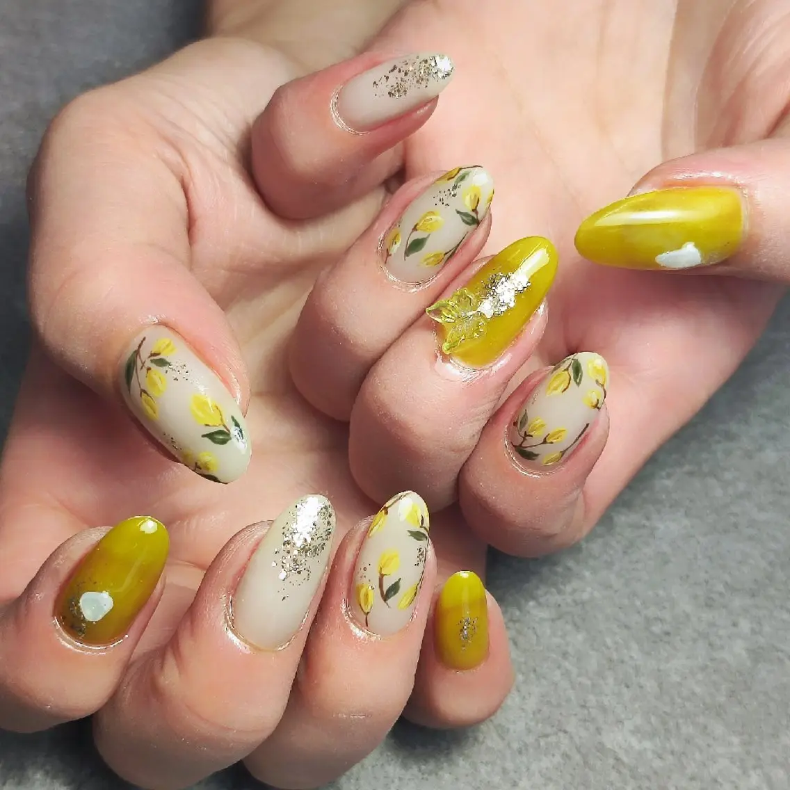 ネイル アートネイル ロングネイル ハンドネイル 個人サロン saltnailのネイルデザイン