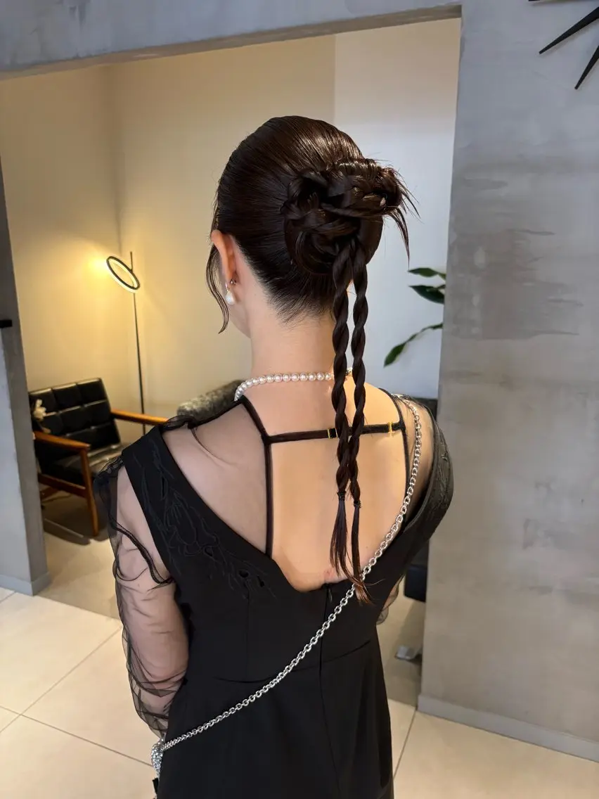 ヘアアレンジ 髪質改善・水素カラー ARIA（ému）のヘアスタイル
