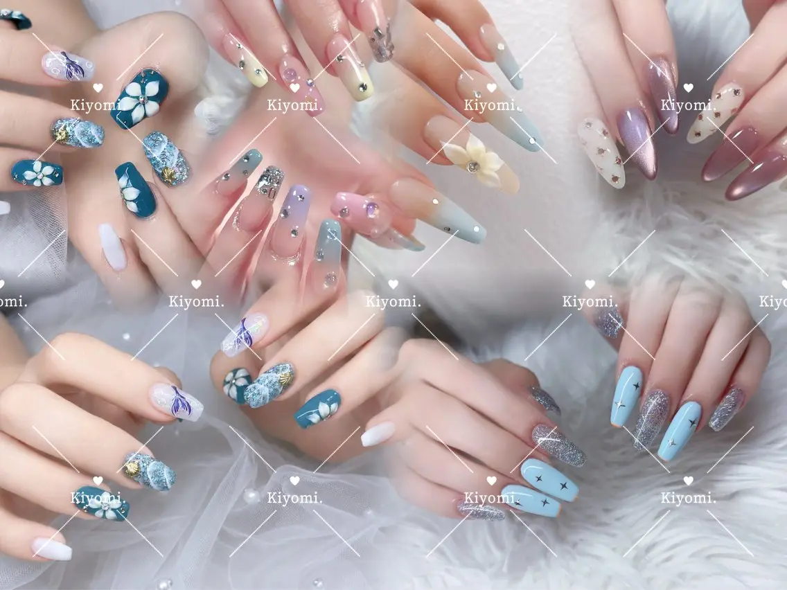 ネイル ハンドネイル 🦋Kiyomi. 🦋のネイルデザイン