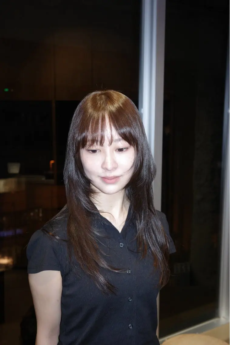 レイヤーカット💝(シャンプー込)⚠️練習モデルの為、営業時間外のみのご案内になります。の写真