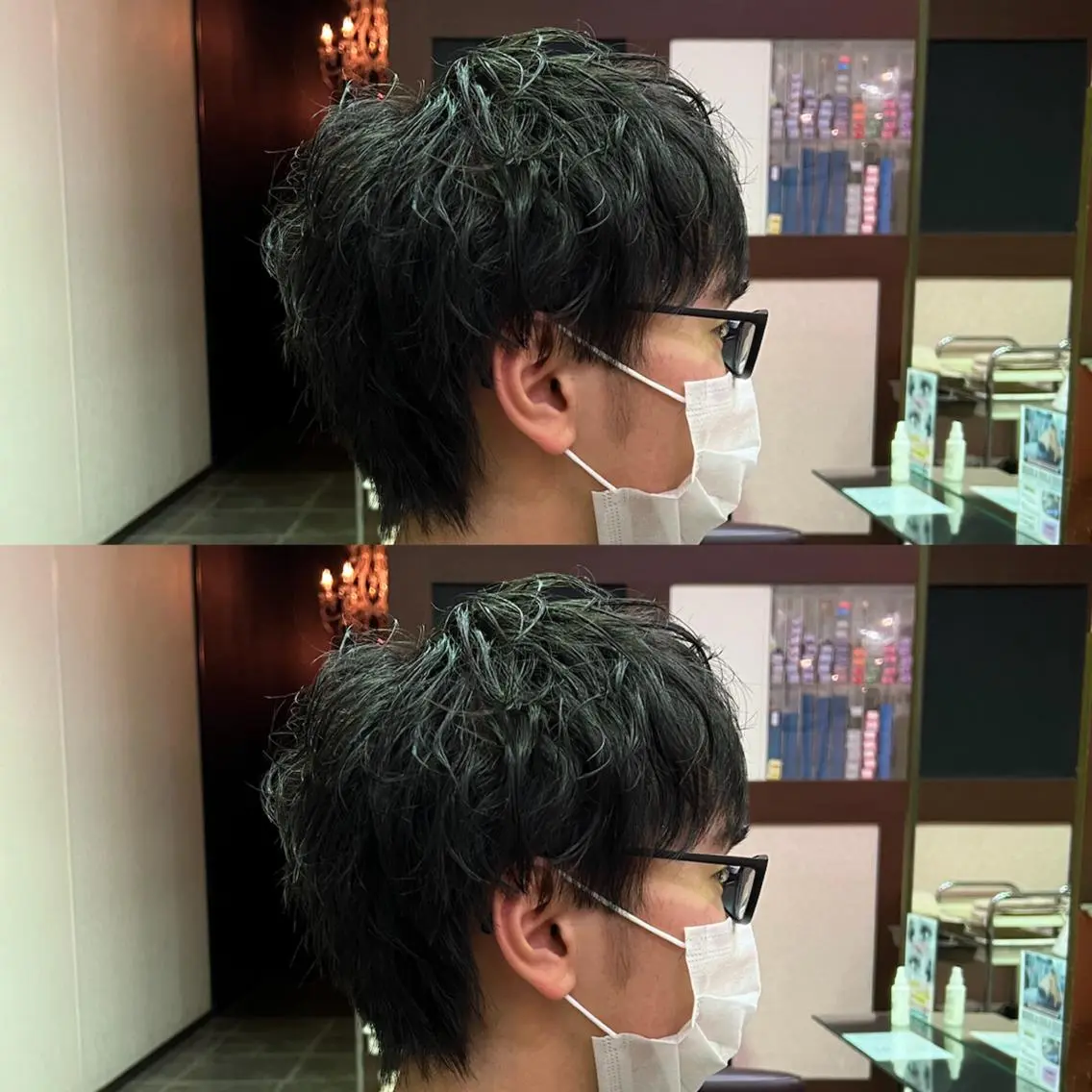 メンズ 梅田 カットモデル募集のヘアスタイル