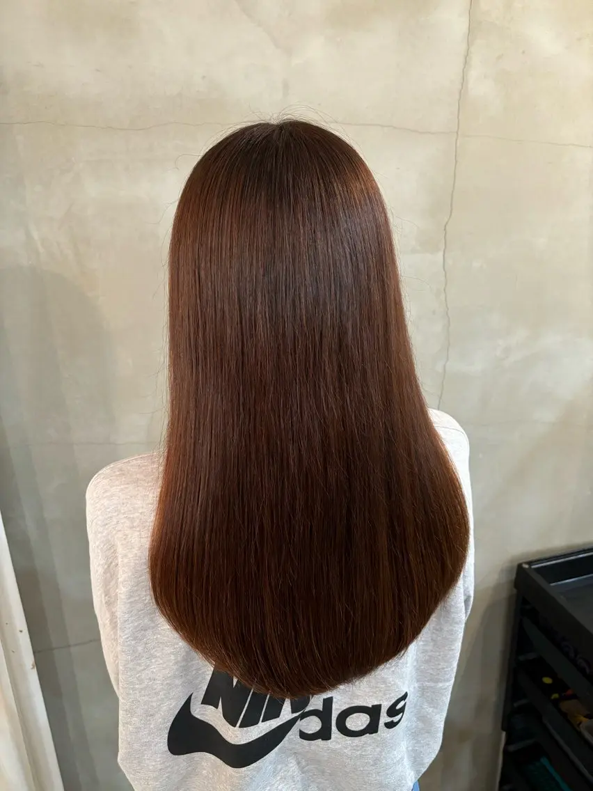 ロング レイヤーカット カット ヘッドスパ 宮橋 珠凜のヘアスタイル