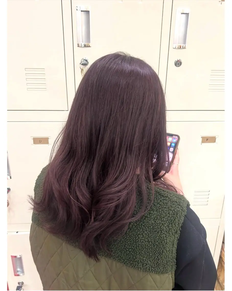 カラー 木下 結華のヘアスタイル