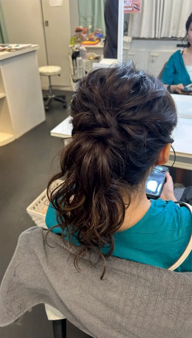 セミロング Mars+ RISAのヘアスタイル