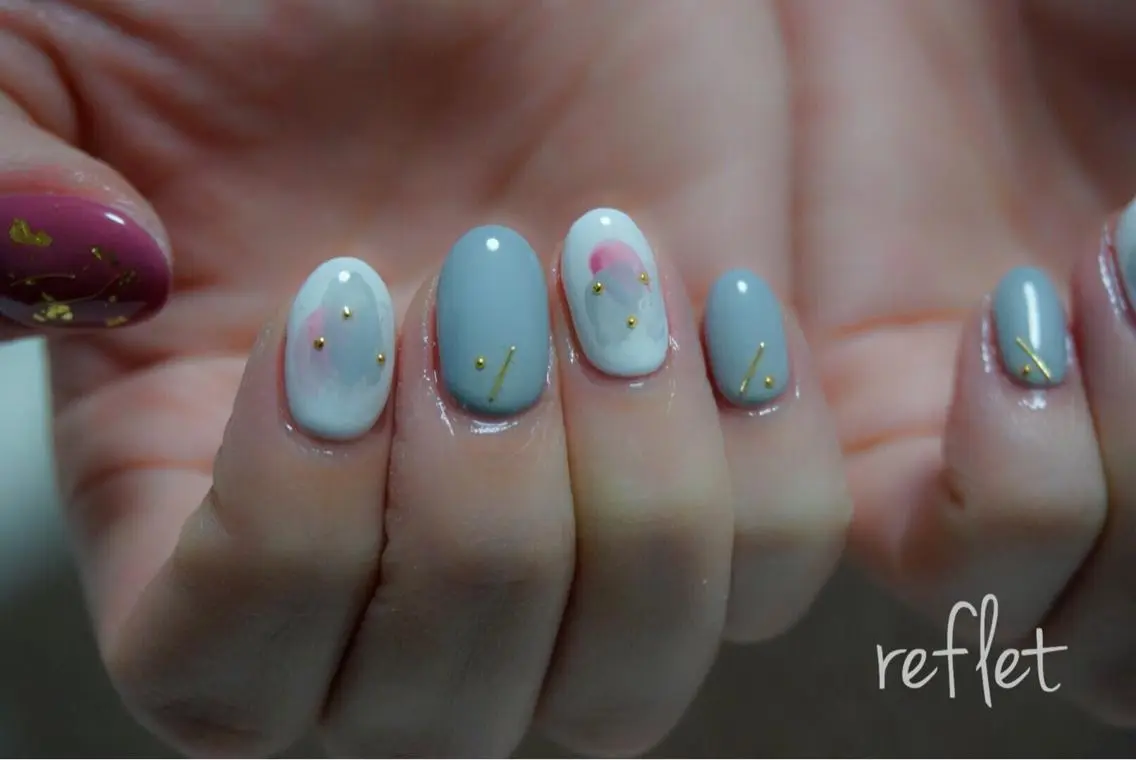 ネイル ハンドネイル reflet nailのネイルデザイン