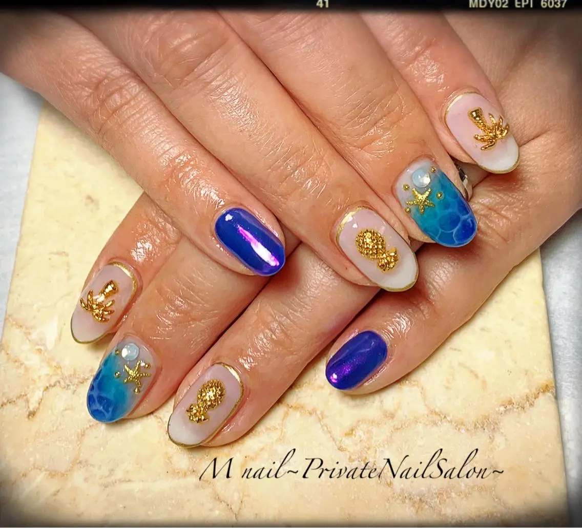 ネイル M nail 市原市ちはら台のネイルデザイン