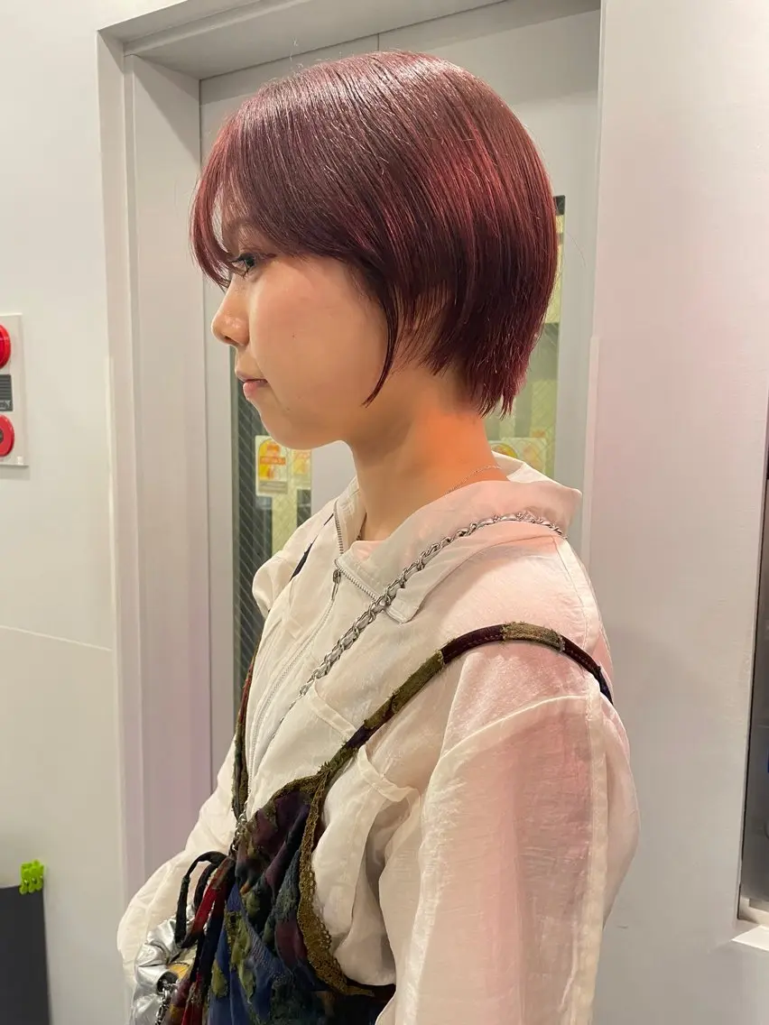 ショート ダブルカラー🦖 /髪質改善⚡️しおりのヘアスタイル