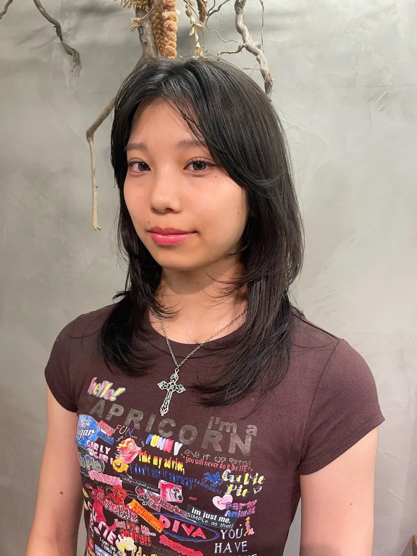 ミディアム レイヤーカット ショート特化✂️ harukaのヘアスタイル
