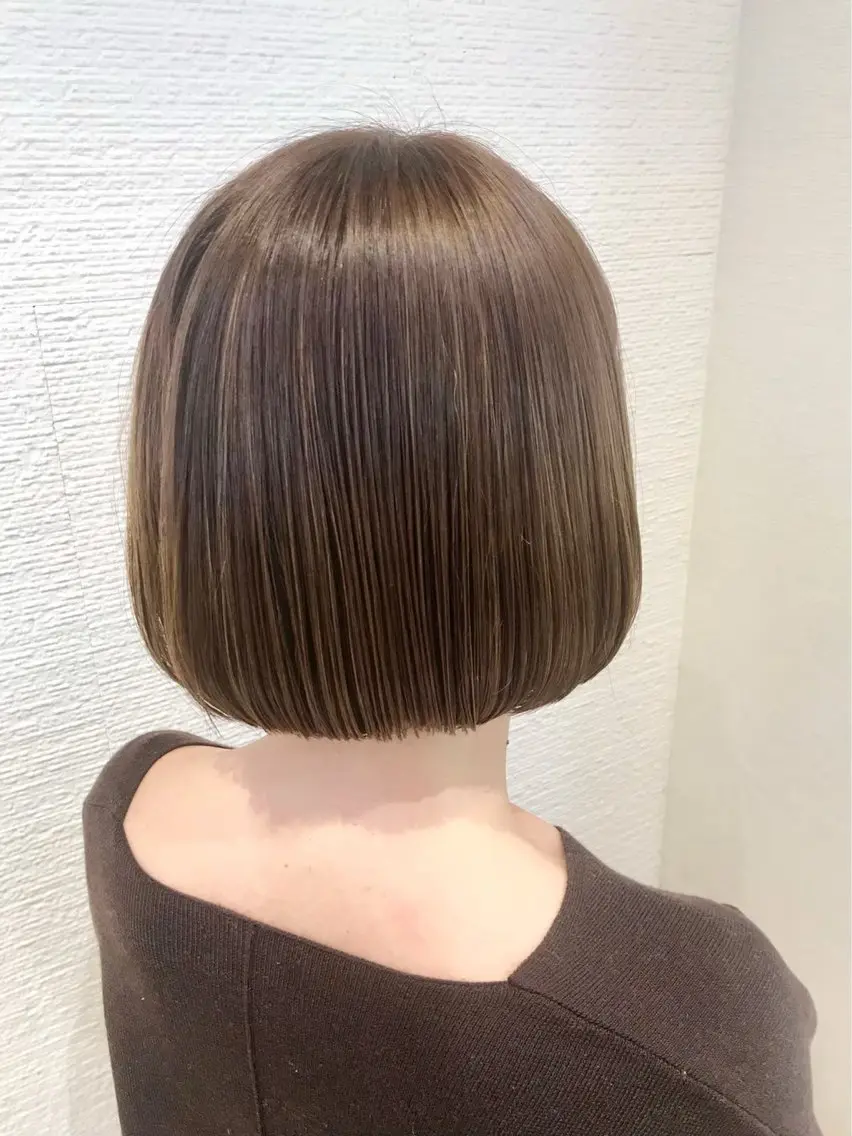 ショート カット 縮毛矯正 トリートメント 💙髪質改善 💙和田💙のヘアスタイル