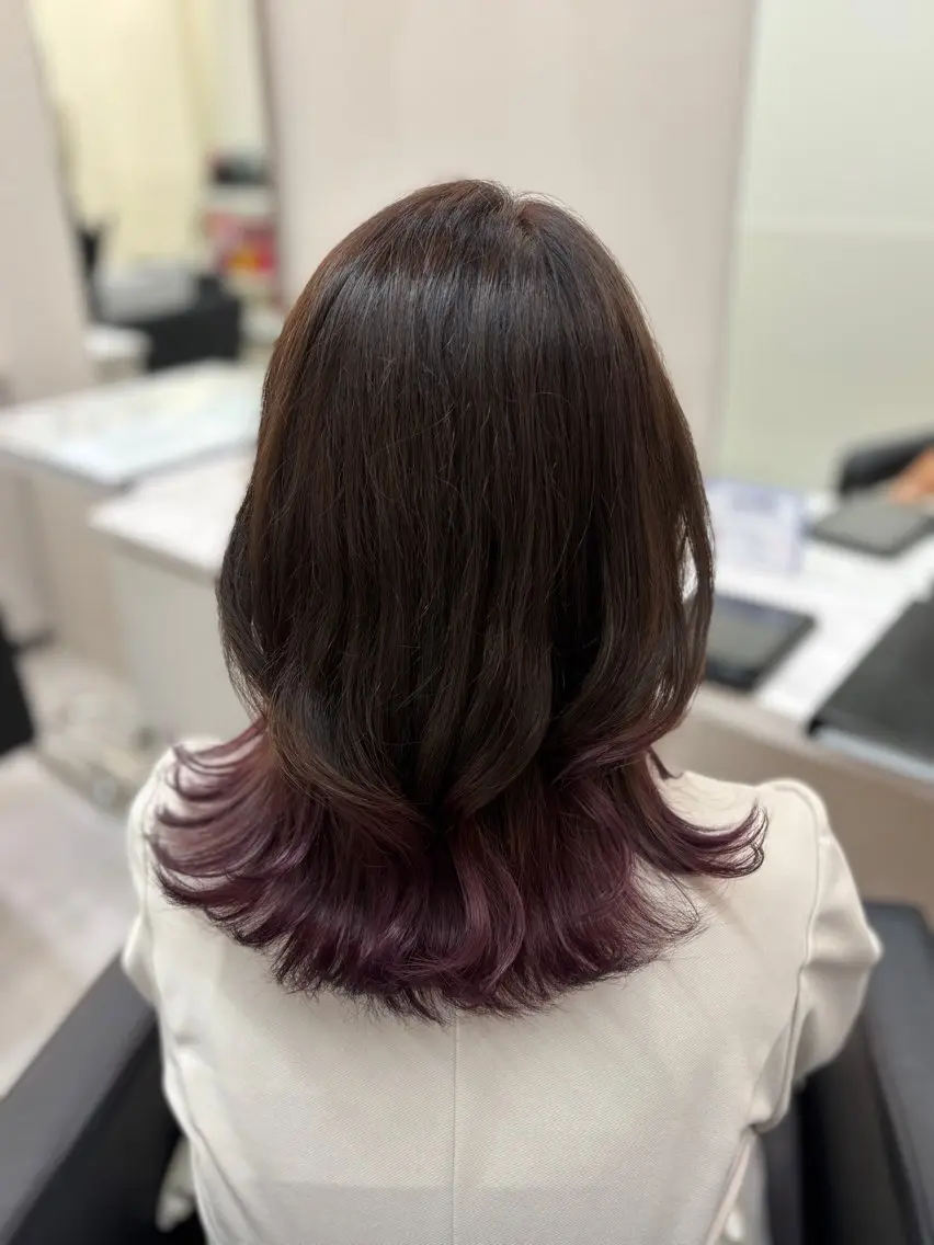 ミディアム カラー 🦋TheEct Lien小川琉華🦋のヘアスタイル
