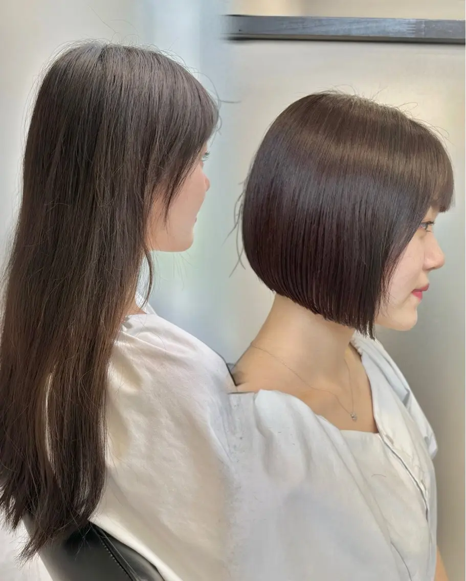 ショート 大人女性の髪質改善 🫧鷹司郎のヘアスタイル