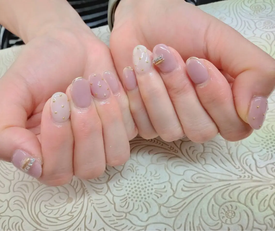 ネイル フラワーネイル precious nail roomのネイルデザイン