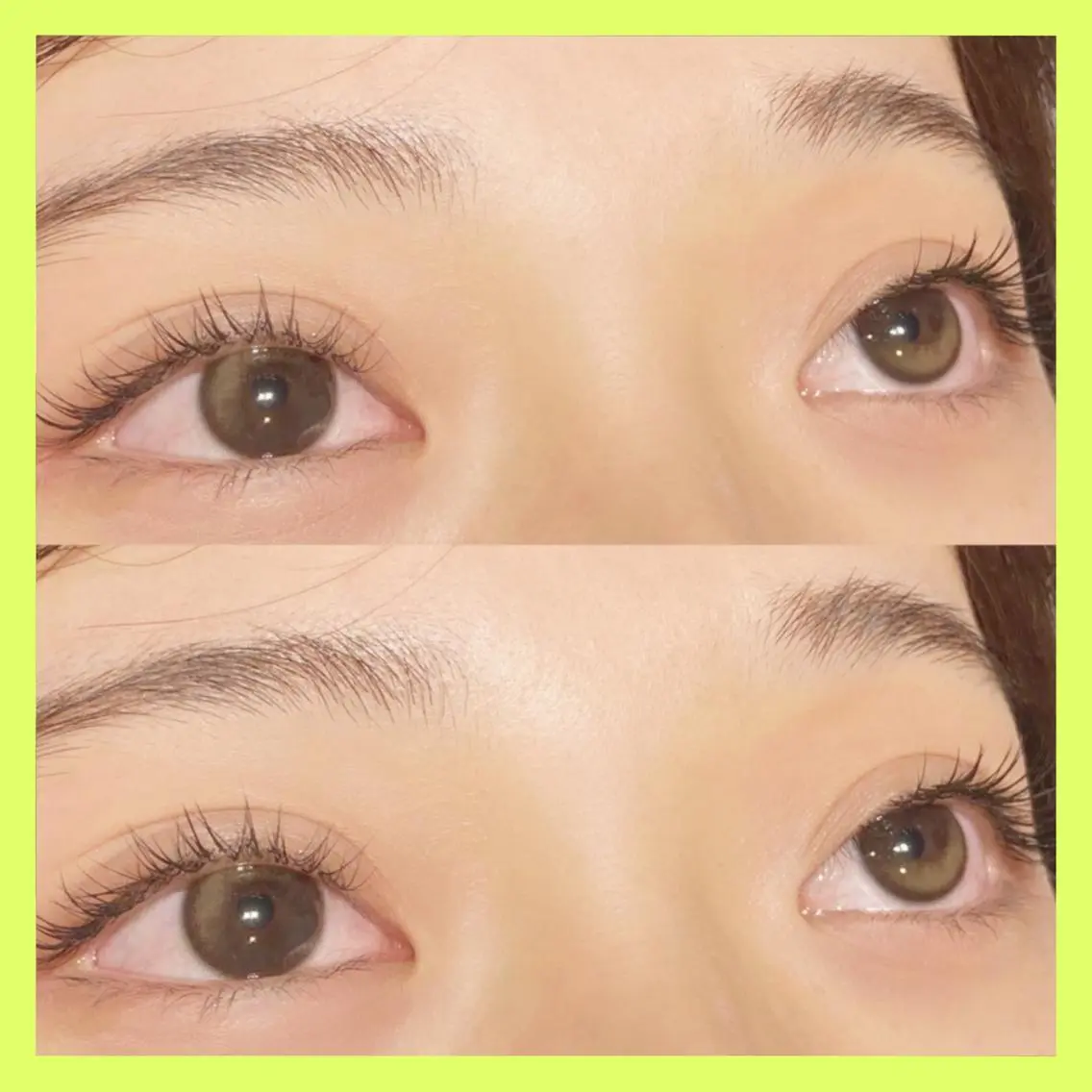 マツエク・マツパ Bカール キュート ナチュラル ルナ|縮毛矯正 ×レイヤーカット🥝のヘアスタイル