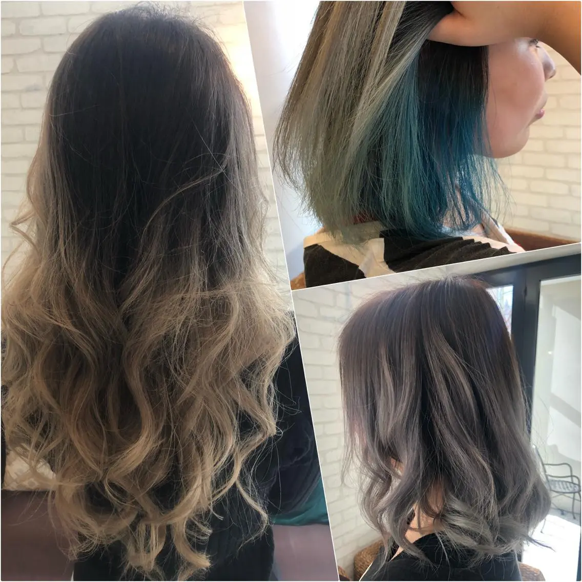 カット、カラー&トリートメントの写真