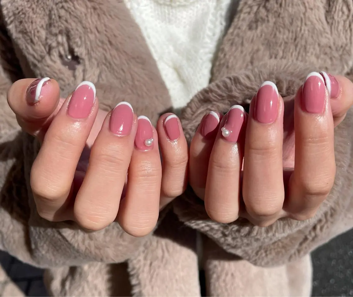 ネイル ハンドネイル VIERU 🌈🎀💖のネイルデザイン