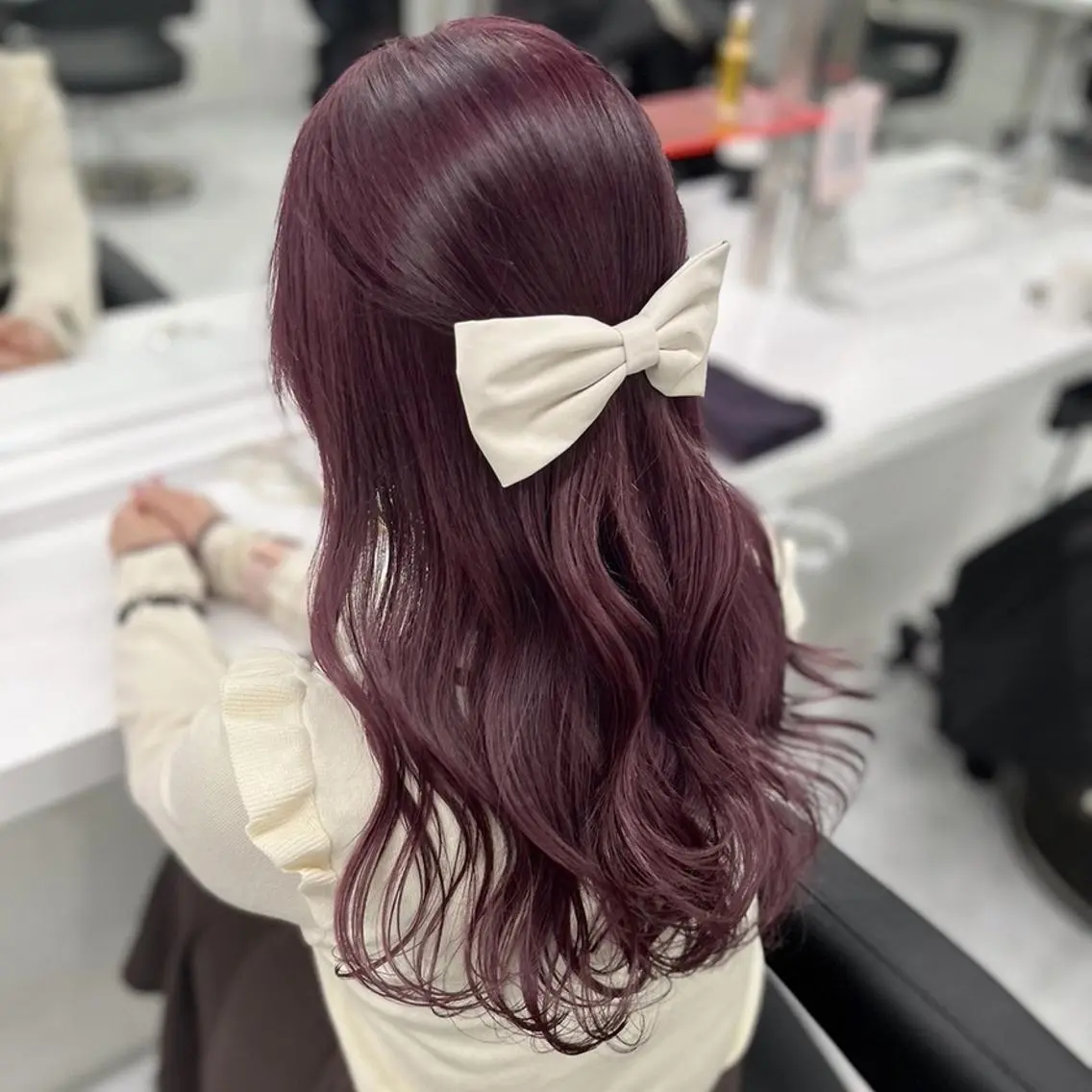 カラー ロング 🌹韓国×愛され暖色 渋谷🌹🍒のヘアスタイル