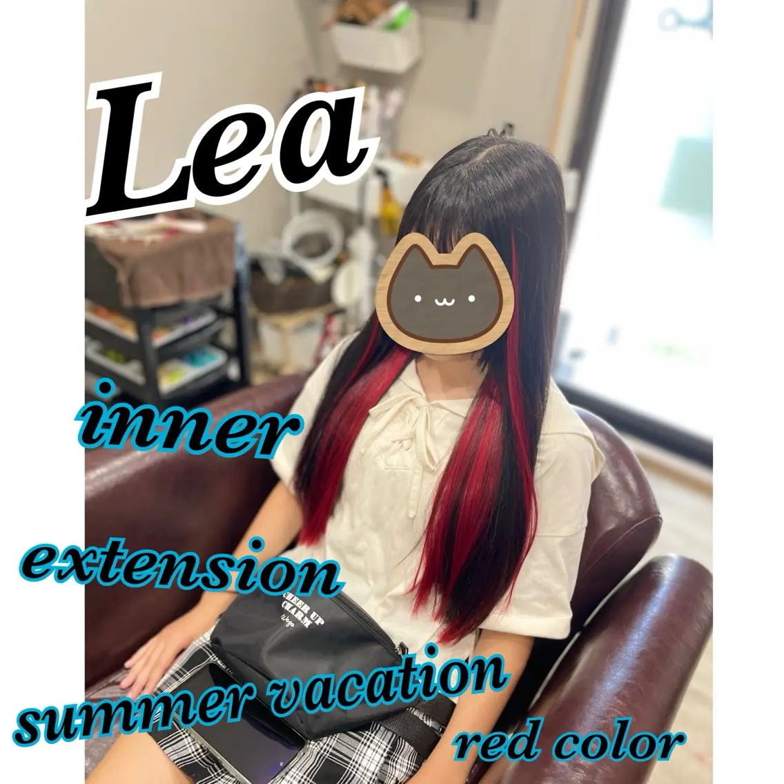 ロング エクステ Hair room Leaのヘアスタイル