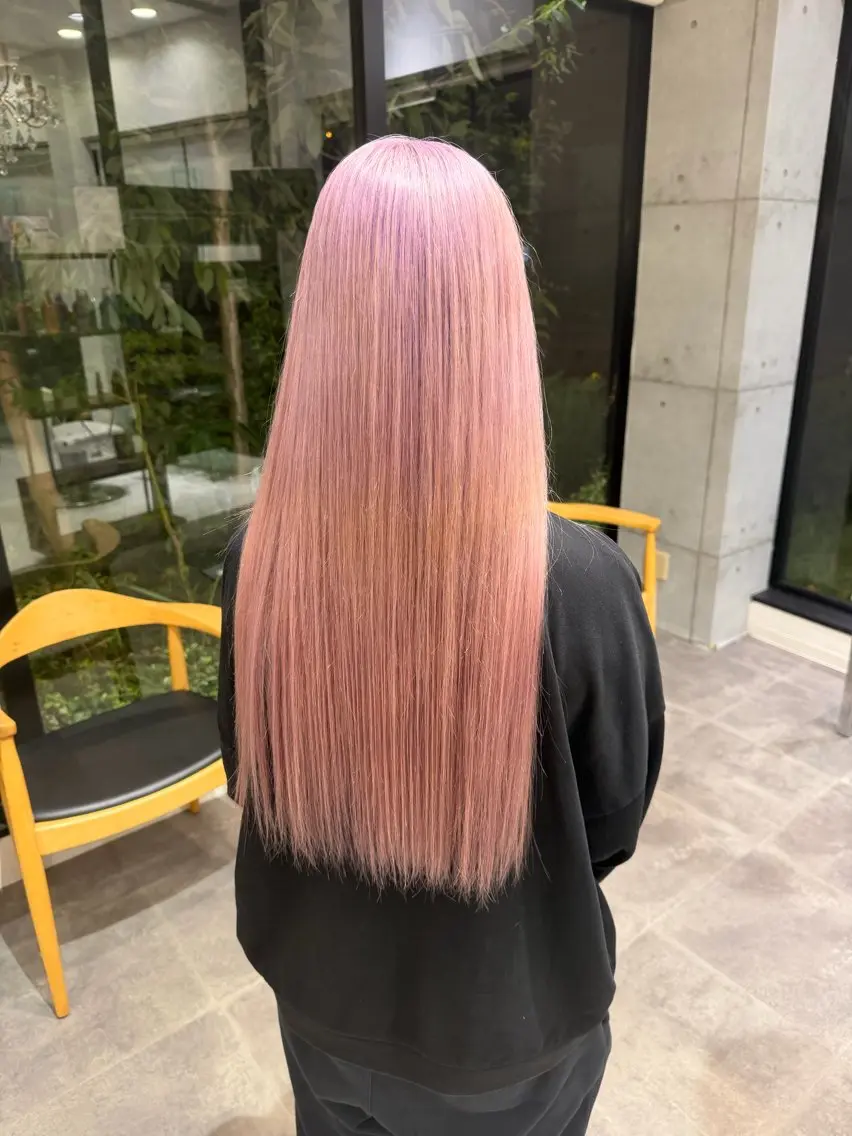 ロング 大野 智亜里のヘアスタイル