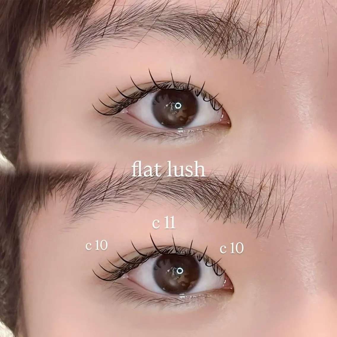 マツエク・マツパ フラットラッシュ ナチュラル マツエク marin / Swella浦和のマツエク・マツパデザイン