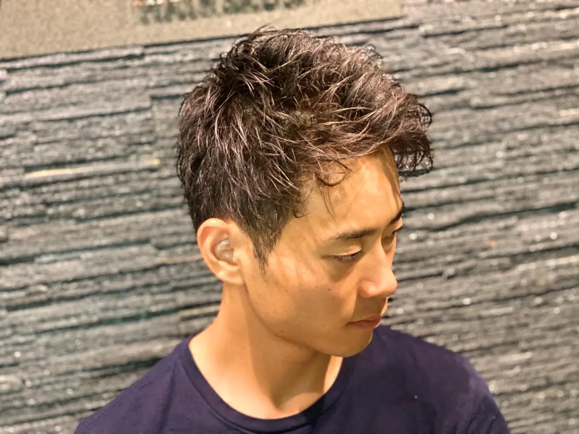 ショート メンズ 林田 龍明のヘアスタイル