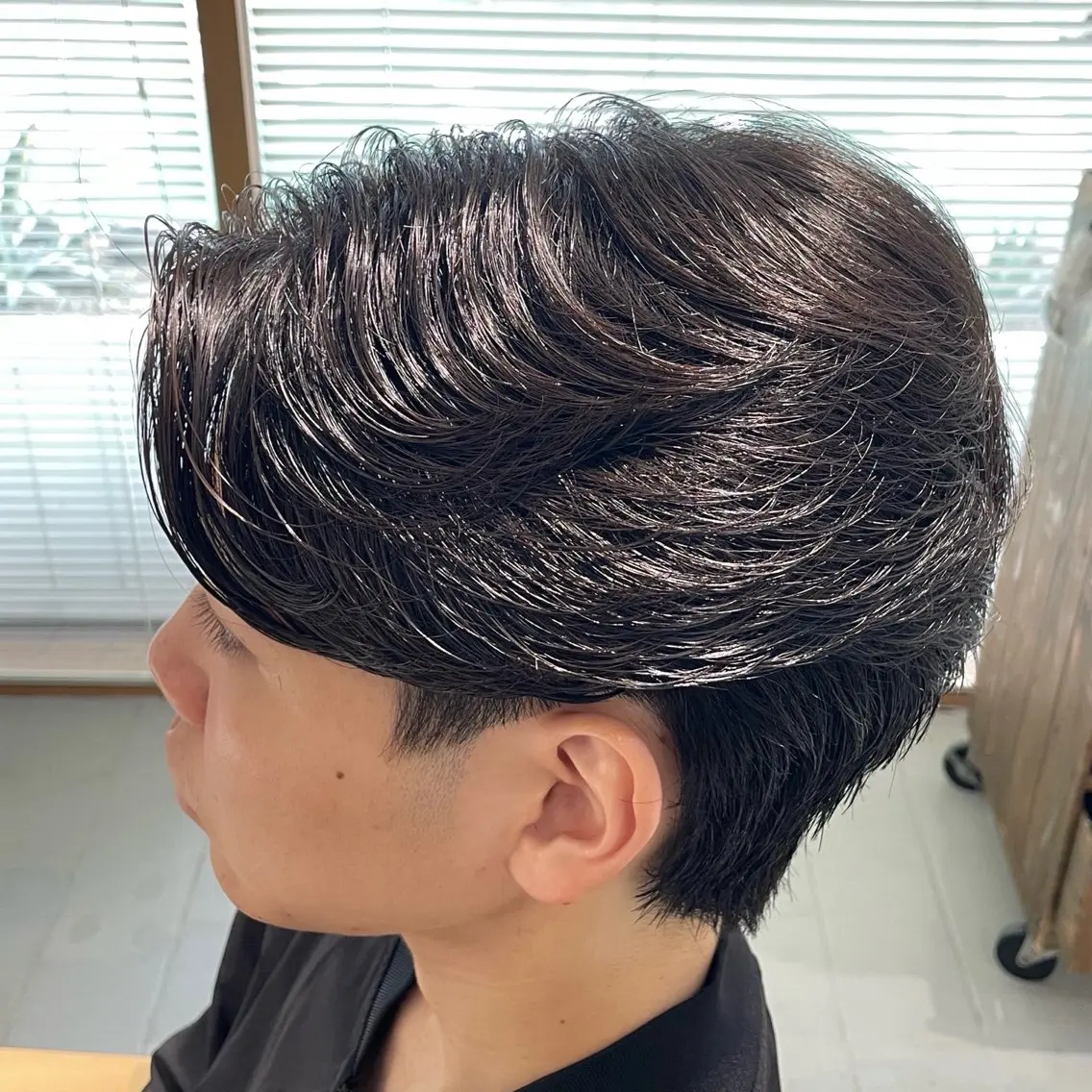 ショート パーマ メンズ カット パーマ 艶髪✨/髪質改善 カラー　kaitoのヘアスタイル