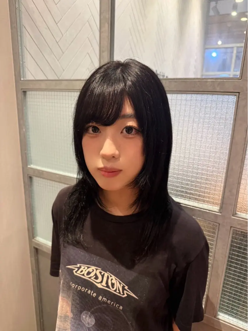 ミディアム カラー ヘアカラー 🦕 kiito Runa 🦖のヘアスタイル