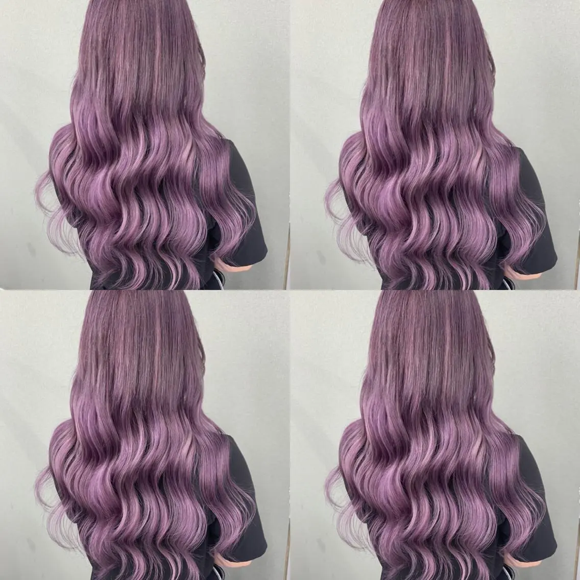 ロング プルエクステ エクステ ヘアカラー エクステ プルエクステ 🖤MIYUのヘアスタイル