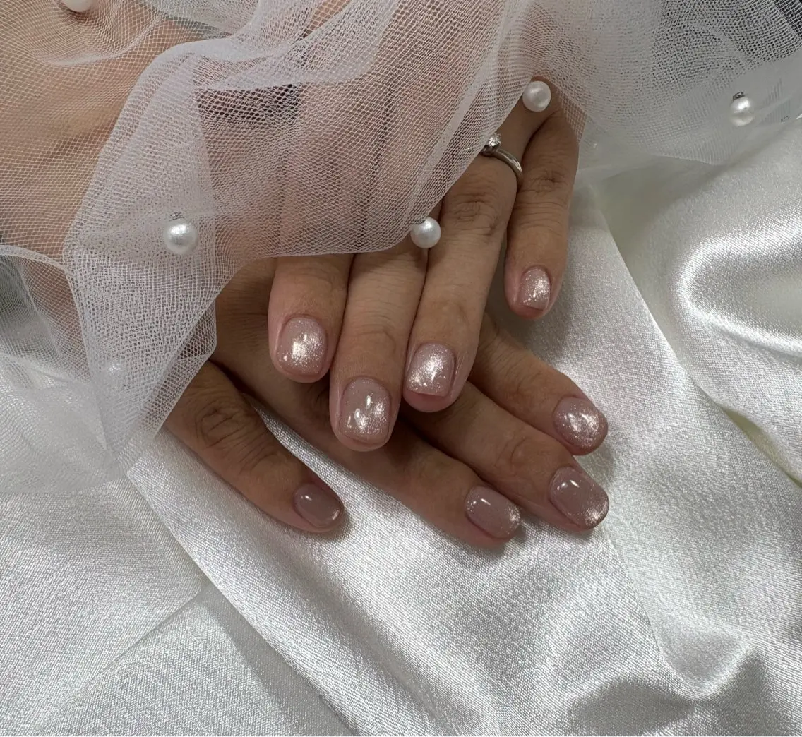 ハンド🩵マグネット（丁寧ケア込み）✨｜オフあり💅の写真