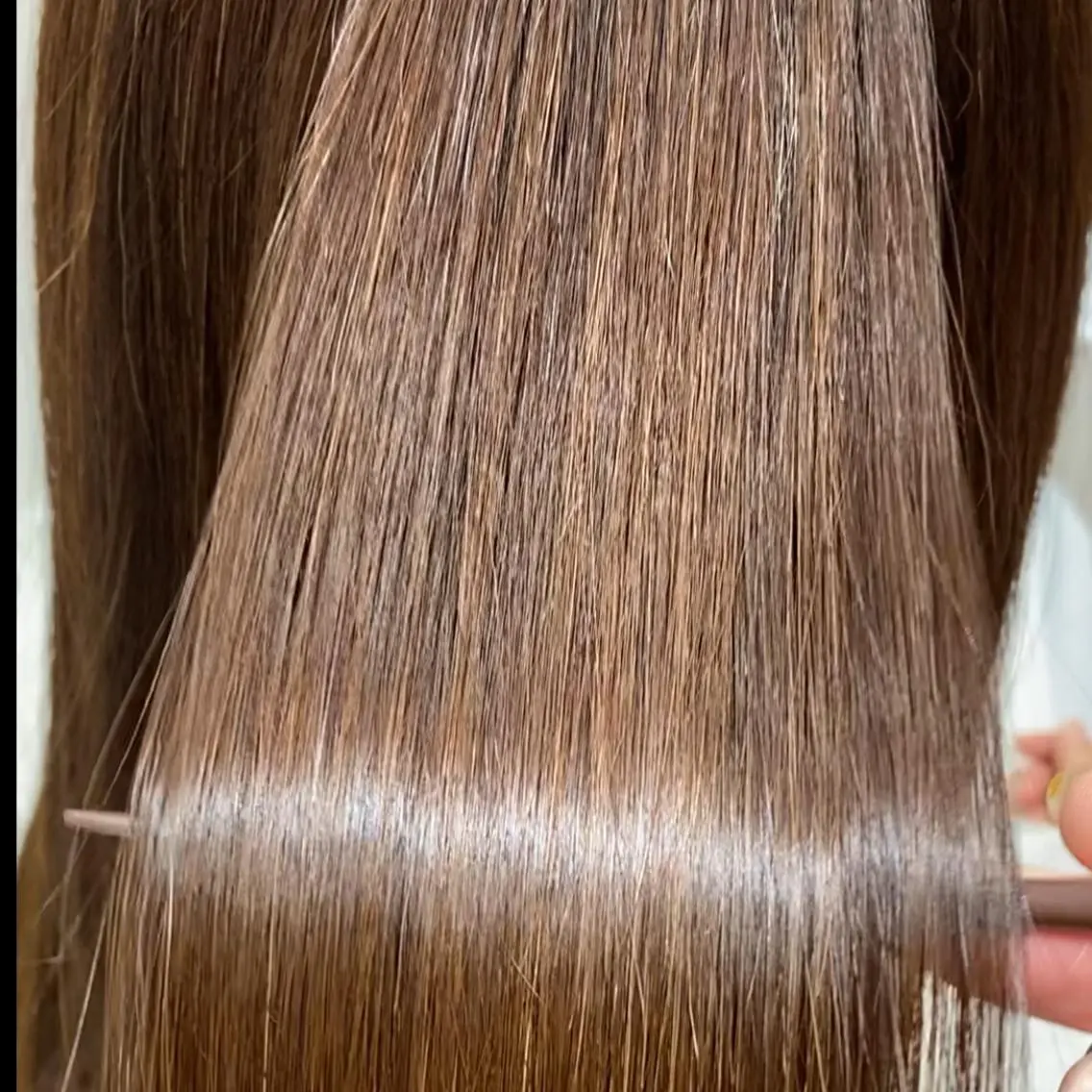 ロング 中谷 明日香のヘアスタイル