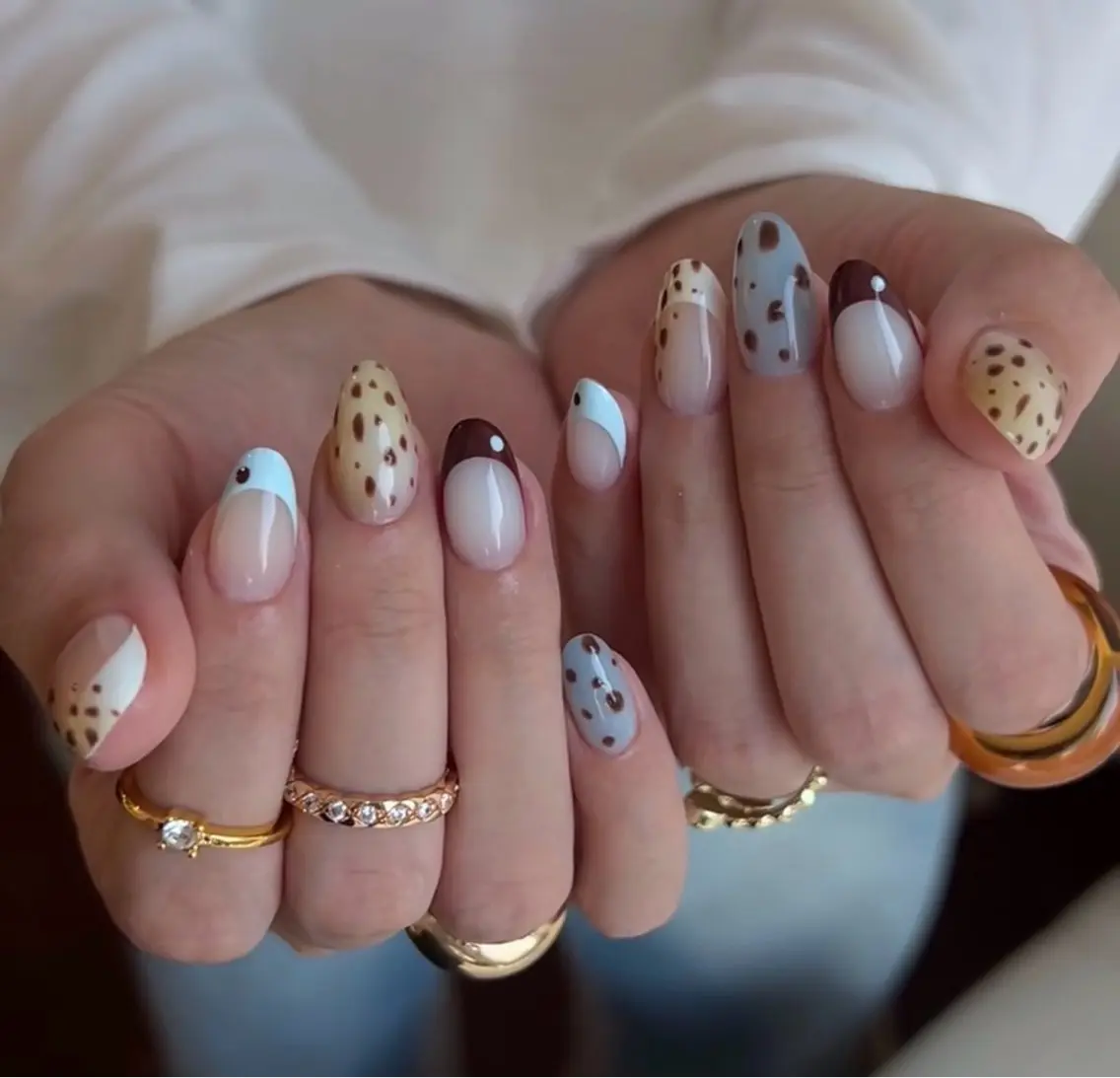 ネイル フットネイル フレンチネイル グラデーション 氷ネイル・うるうるネイル 韓国ネイル ハンドネイル Mixx Nail_ Studioのネイルデザイン