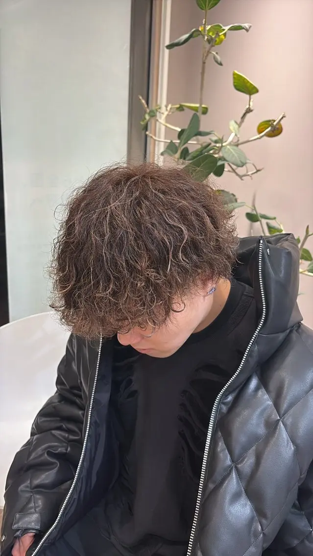 カラー ブラウンカラー 笹木 怜羅のヘアスタイル