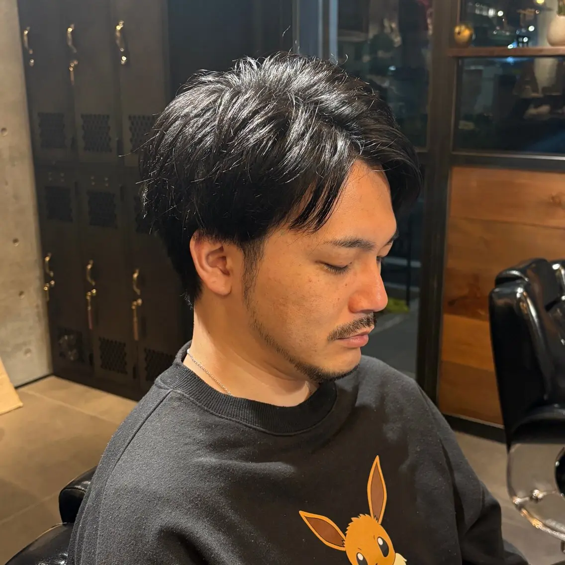 メンズ 🐺イノウエ サキ🐺のヘアスタイル
