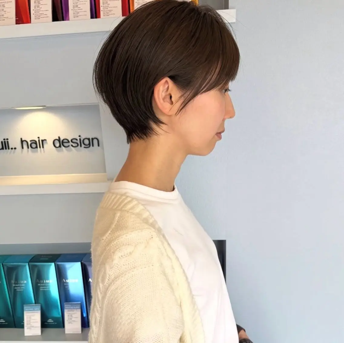 ショート カット トリートメント ボブ/ ショート✂︎ 💫透明感カラーのヘアスタイル