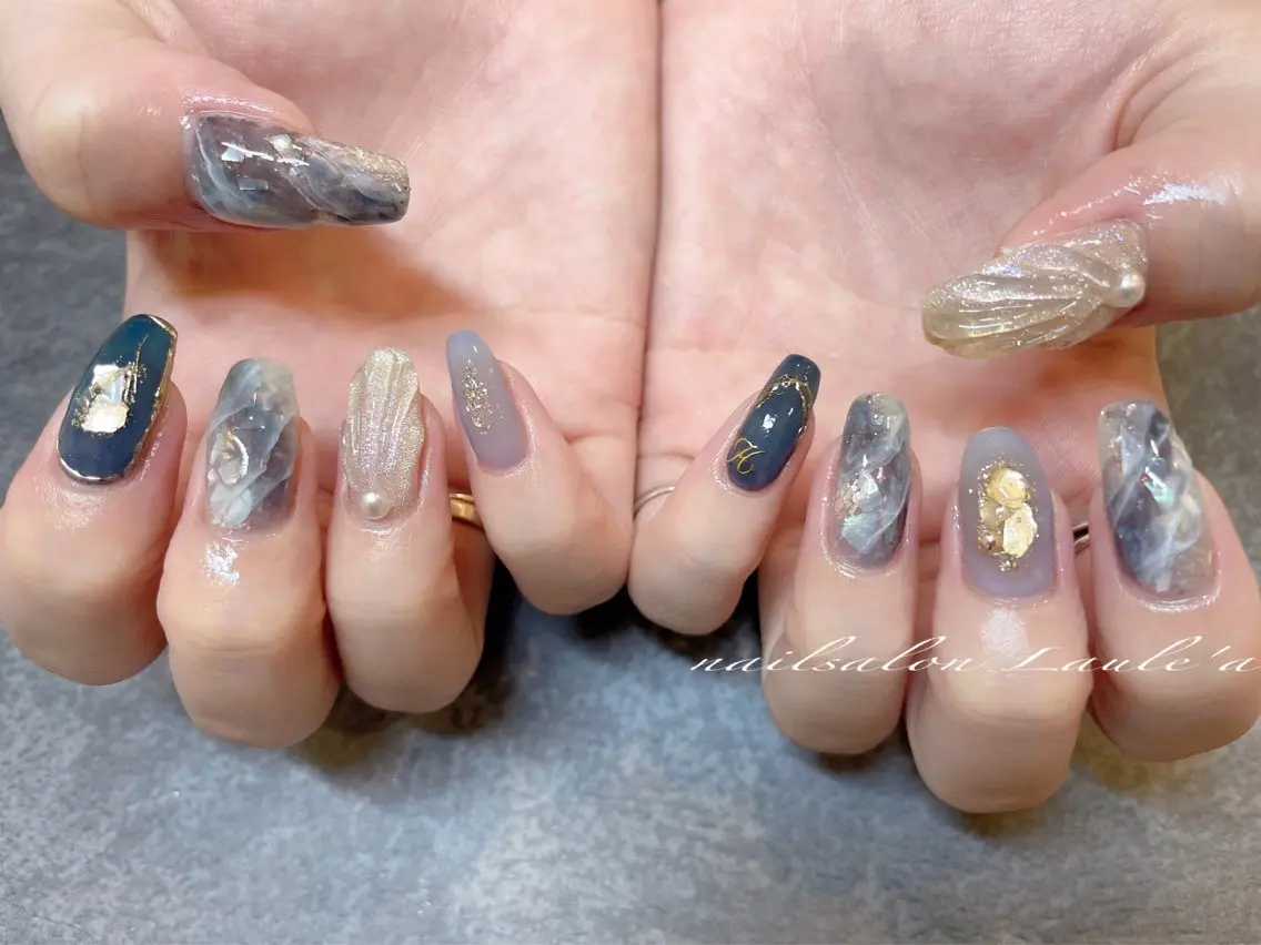 ネイル ハンドネイル nailsalon Laule'aのネイルデザイン