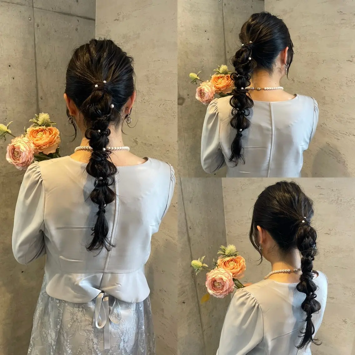 ロング ヘアアレンジ ヘアセット 美髪× ヘアセット✨Araiのヘアスタイル