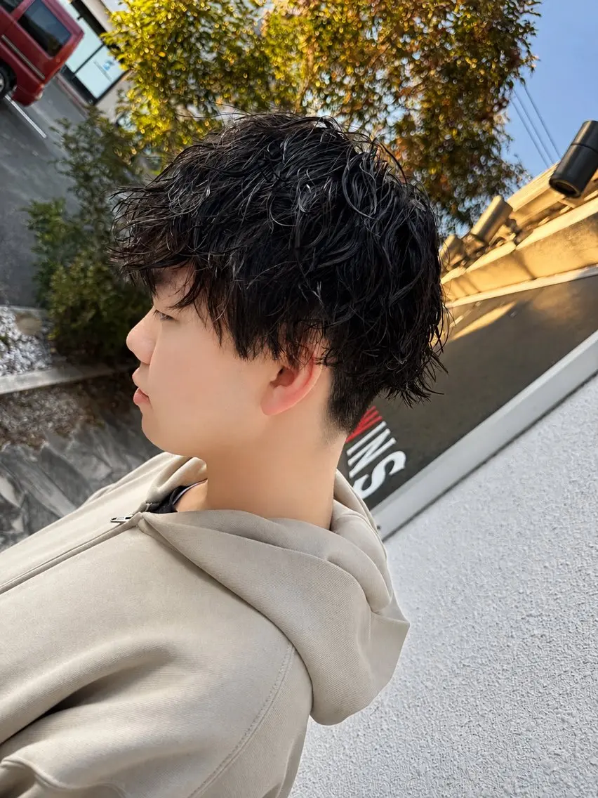 【平日限定】カット＋パーマ＋トリートメントの写真