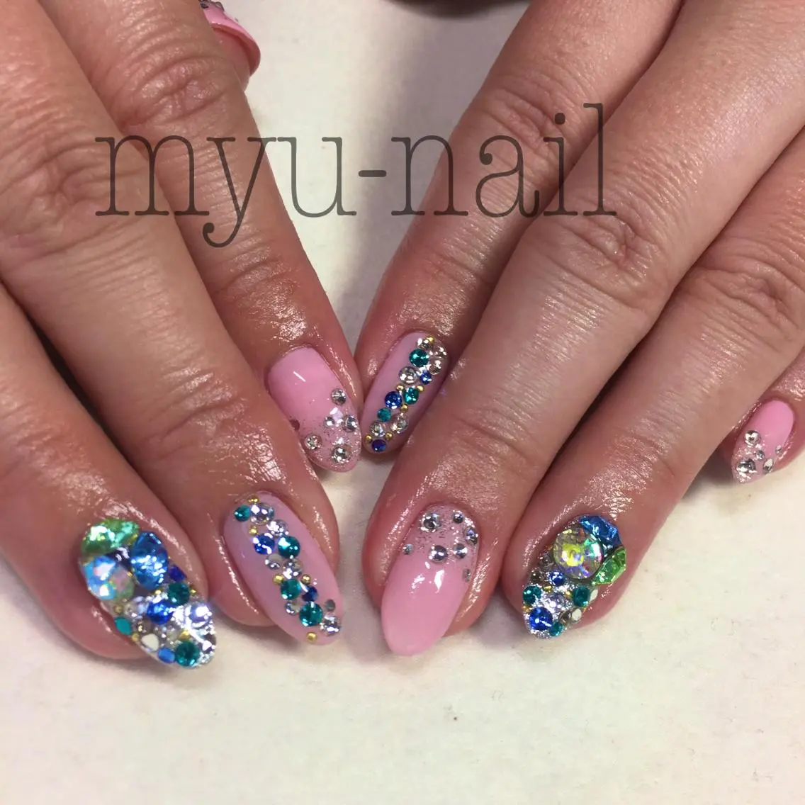 ネイル ハンドネイル ホームサロン myu-nailのネイルデザイン