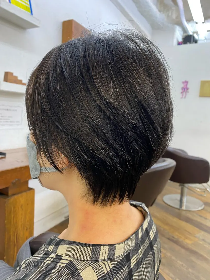 ショート 丸みショート ショートヘア 児玉 一也のヘアスタイル