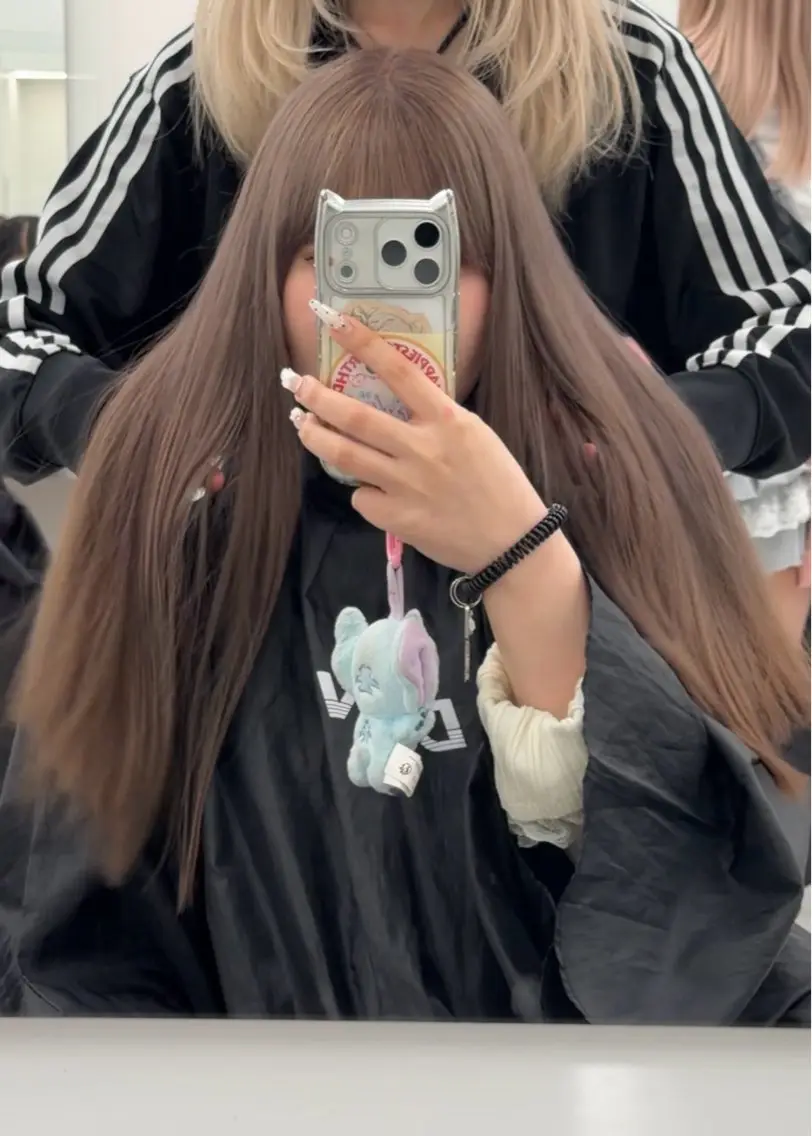 カラー ヘアカラー トリートメント 透明感カラー🎀艶髪 Anju/渋谷🎀のヘアスタイル