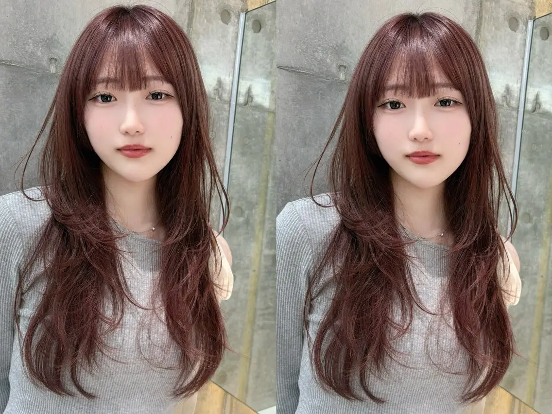 セミロング カット ヘアカラー トリートメント 谷川が作る熊本1🥇 レイヤーカットのヘアスタイル