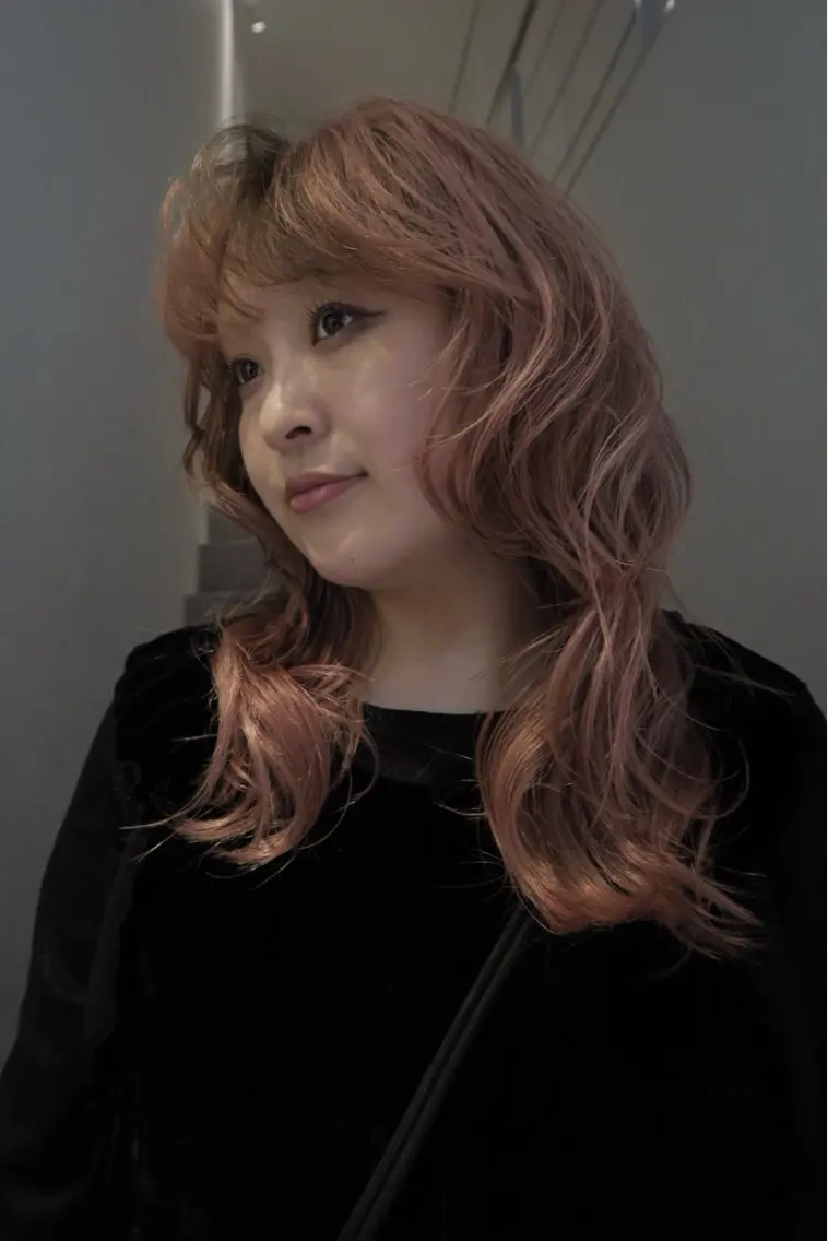 ロング カラー マツザキ マナトのヘアスタイル
