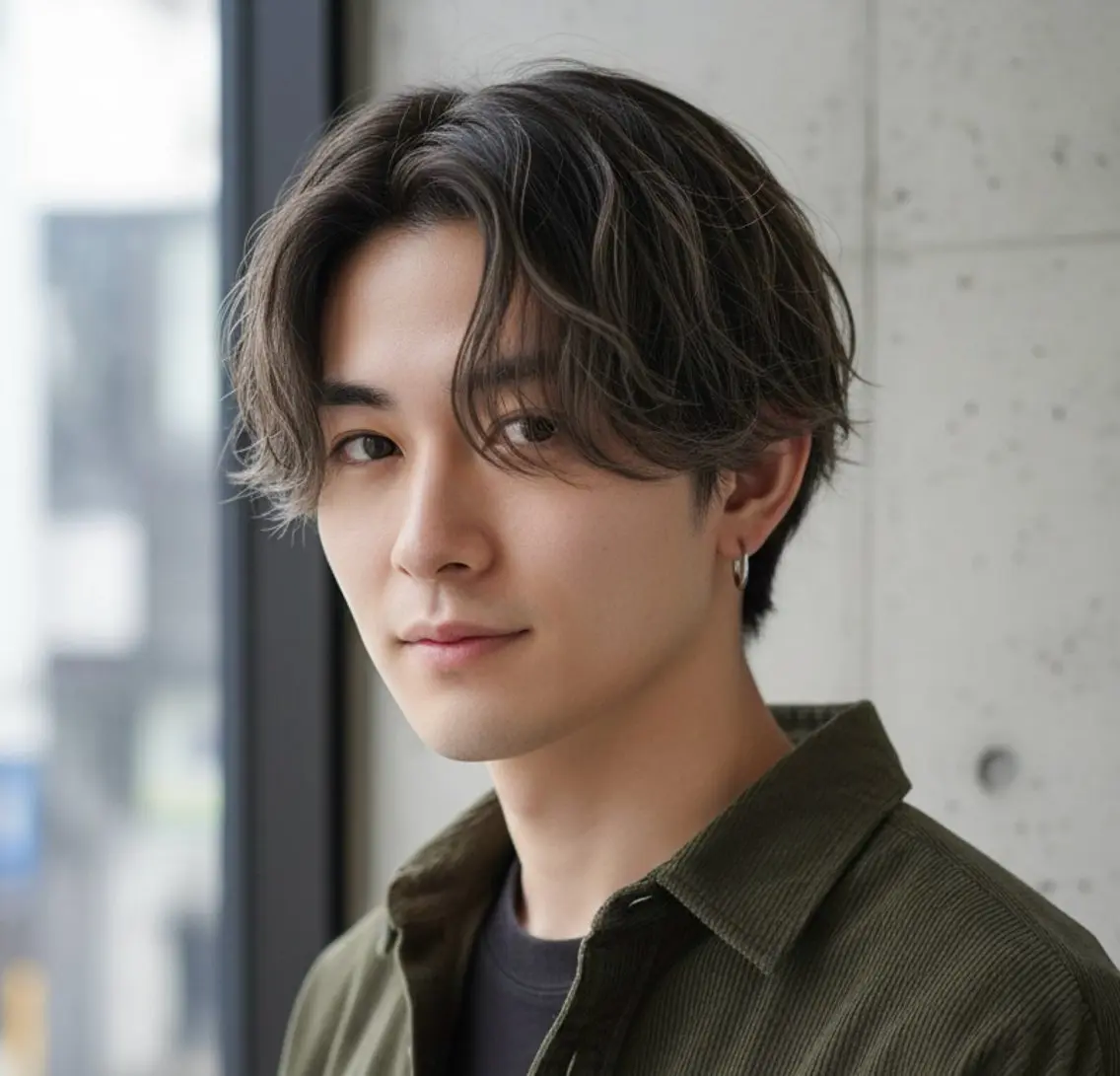 メンズ カット パーマ ✂️soi錦糸町/ ミズマチタクミ✂️のヘアスタイル