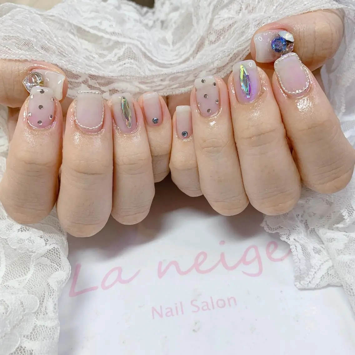 ネイル ハンドネイル La neige* yuki 🐩🌙のネイルデザイン