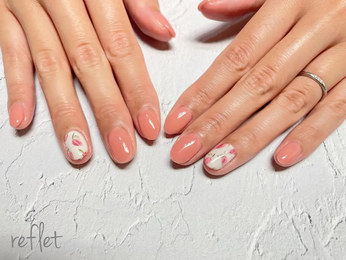 ネイル ハンドネイル reflet nailのネイルデザイン
