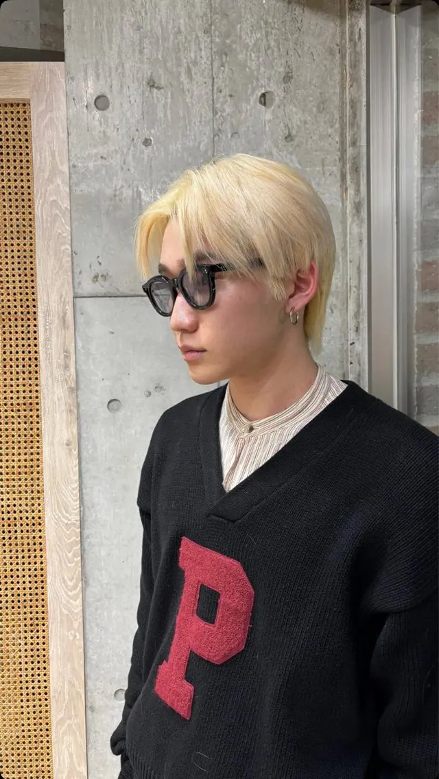 ショート カラー メンズ ヘアカラー fifth 武正 琉生のヘアスタイル