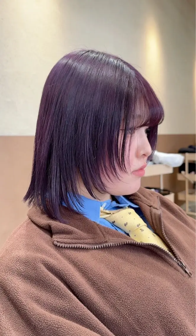 ミディアム カラー Lafithhair wille.緑町のヘアスタイル