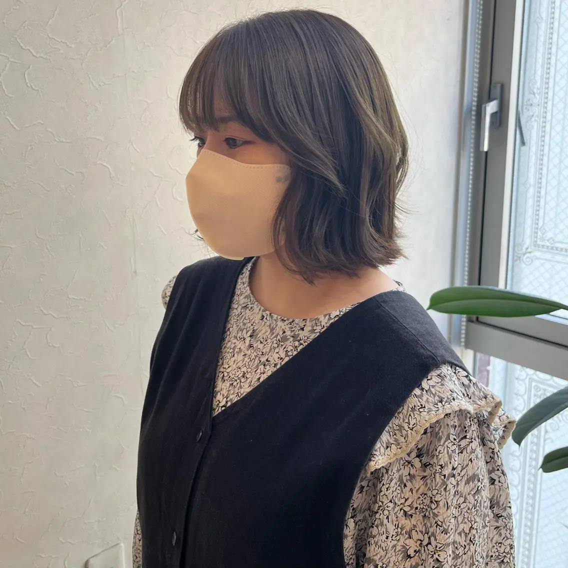 ミディアム SiLO yuri andoのヘアスタイル